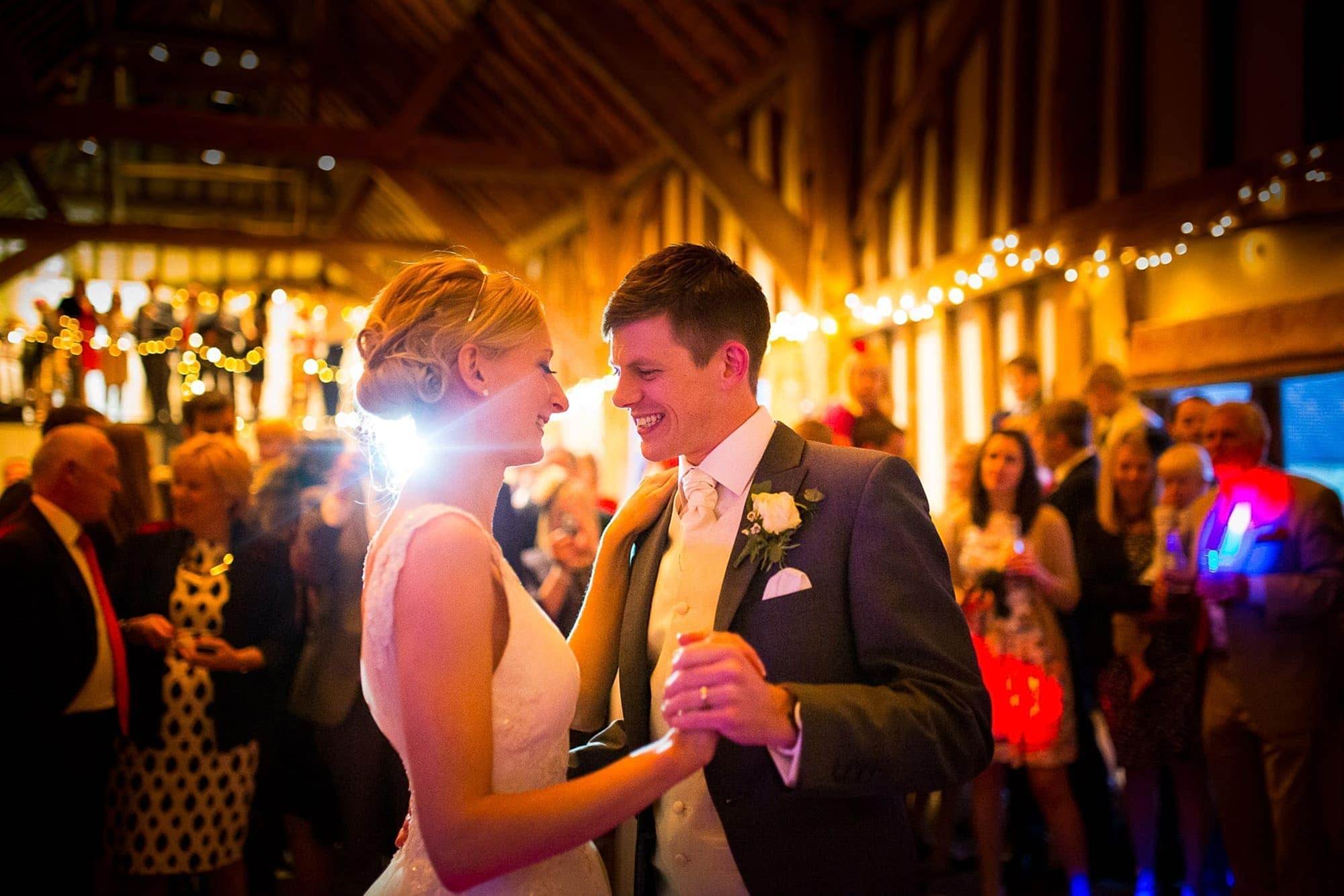 Fitzleroi Barn Wedding Photography First Dance